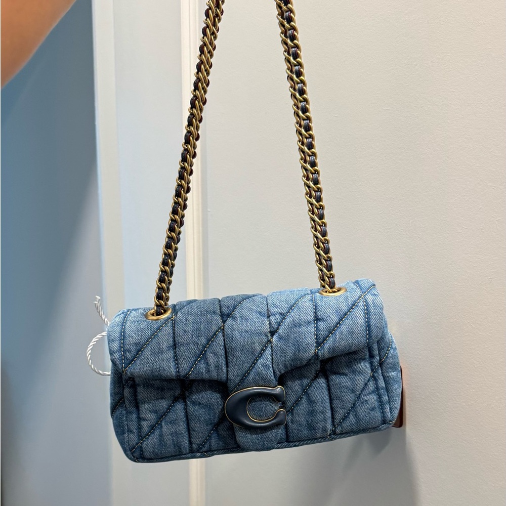 COACH Denim Tabby 20